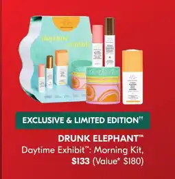 Shoppers Drug Mart DRUNK ELEPHANT : Morning Kit offer