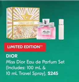Shoppers Drug Mart DIOR Miss Dior Eau de Parfum Set offer