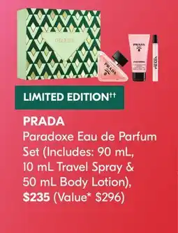 Shoppers Drug Mart PRADA offer