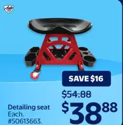 Walmart Detailing Seat offer