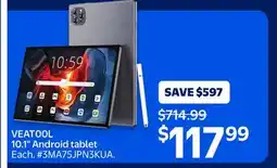 Walmart VEATOOL 10.1 Android tablet offer