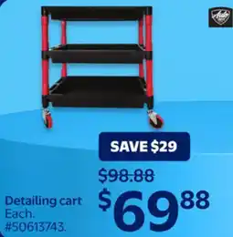 Walmart Detailing cart offer