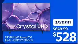 Walmart 55 4K UHD Smart TV offer