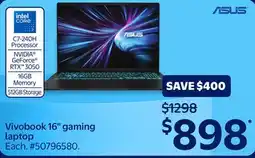 Walmart Vivobook 16 Gaming Laptop offer
