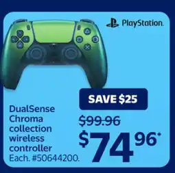 Walmart DualSense Chroma collection wireless controller offer