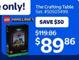 Walmart The Crafting Table offer