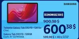 Walmart Samsung Galaxy Tab S10 FE+128GB offer