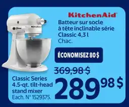 Walmart Classic Series 4.5-qt. tilt-head stand mixer offer