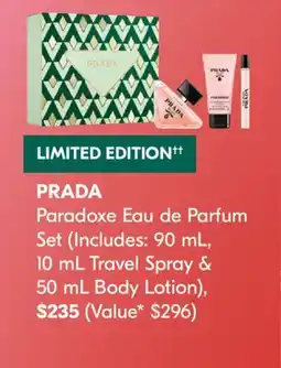 Pharmaprix PRADA offer