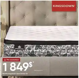 Dormez Vous Matelas Kingsdown Silent Partner X2 Matelas grand lit offer