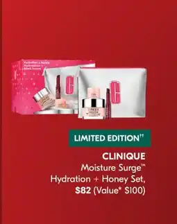 Pharmaprix CLINIQUE Moisture Surge Hydration + Honey Set offer