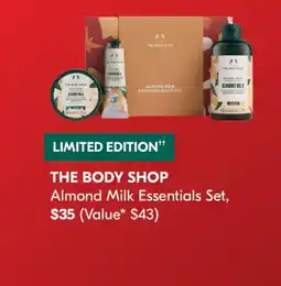 Pharmaprix THE BODY SHOP Almond Milk Essentials Set offer