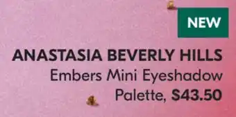 Pharmaprix ANASTASIA BEVERLY HILLS Embers Mini Eyeshadow Palette offer