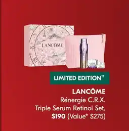 Pharmaprix LANCÔME offer