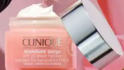 Pharmaprix CLINIQUE Moisture Surge SPF 28 Sheer Hydrator offer