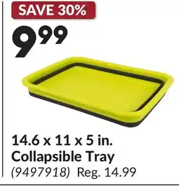 Princess Auto 14.6 x 11 x 5 in. Collapsible Tray offer
