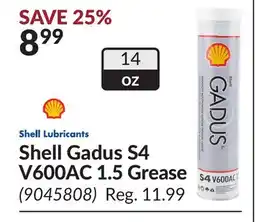Princess Auto Shell Gadus S4 V600AC 1.5 Grease offer