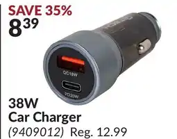 Princess Auto 38W Car Charger offer