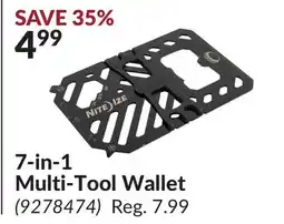 Princess Auto 7-in-1 Multi-Tool Wallet offer