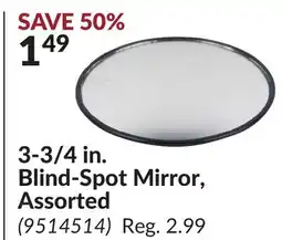 Princess Auto 3-3/4 in. Blind-Spot Mirror offer