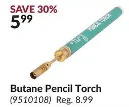 Princess Auto Butane Pencil Torch offer