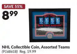 Princess Auto NHL Collectible Coin, Assorted Teams offer