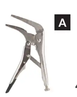 Princess Auto Angled Long-Nose Locking Pliers offer