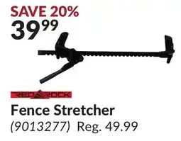 Princess Auto Fence Stretcher offer