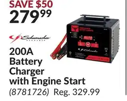 Princess Auto 200A Battery Charger with Engine Start offer