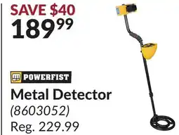 Princess Auto Metal Detector offer
