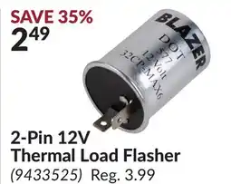 Princess Auto 2-Pin 12V Thermal Load Flasher offer