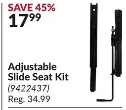 Princess Auto Adjustable Slide Seat Kit offer