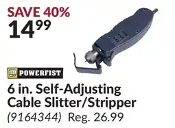 Princess Auto 6 in. Self-Adjusting Cable Slitter/Stripper offer