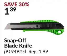 Princess Auto Snap-Off Blade Knife offer