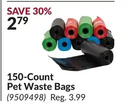 Princess Auto 150-Count Pet Waste Bags offer