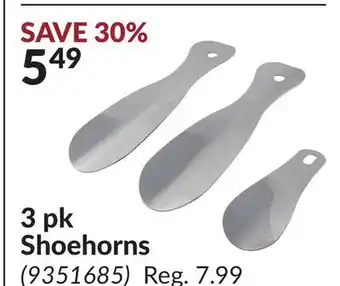 Princess Auto 3 pk Shoehorns offer