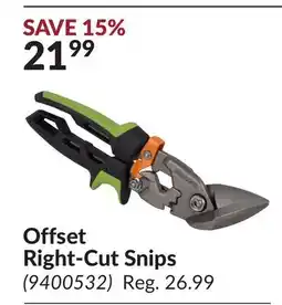 Princess Auto Offset Right-Cut Snips offer