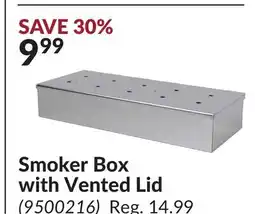 Princess Auto Smoker Box with Vented Lid offer