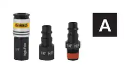 Princess Auto 1/4 in. NPT V-Quick Coupler/Plug Sets offer