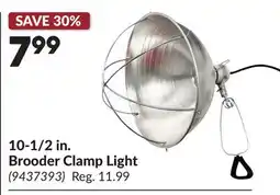 Princess Auto 10-1/2 in. Brooder Clamp Light offer