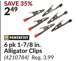 Princess Auto 6 pk 1-7/8 in. Alligator Clips offer