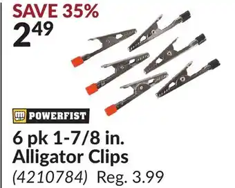 Princess Auto 6 pk 1-7/8 in. Alligator Clips offer