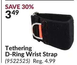 Princess Auto Tethering D-Ring Wrist Strap offer