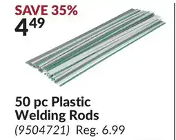 Princess Auto 50 pc Plastic Welding Rods offer