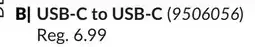 Princess Auto USB-C to USB-C offer