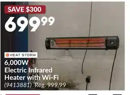 Princess Auto 6, 000W Electric Infrared Heater with Wi-Fi offer