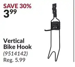 Princess Auto Vertical Bike Hook offer