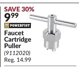 Princess Auto Faucet Cartridge Puller offer
