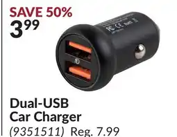 Princess Auto Dual-USB Car Charger offer
