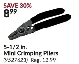 Princess Auto 5-1/2 in. Mini Crimping Pliers offer